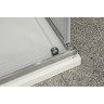 Душевой уголок 110-125x100 см BELBAGNO UNIQUE-AH-1-110/125-100-C-Cr