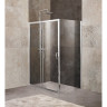 Душевой уголок 110-125x100 см BELBAGNO UNIQUE-AH-1-110/125-100-C-Cr