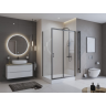 Душевой уголок BELBAGNO UNO-195-AH-1-160/90-P-Cr